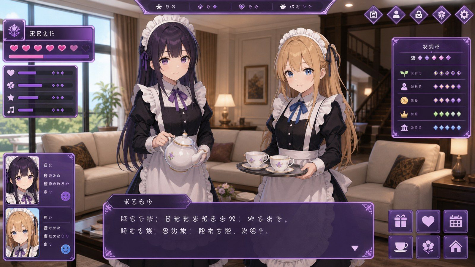 姊妹的侍奉 角色养成 演示图 7